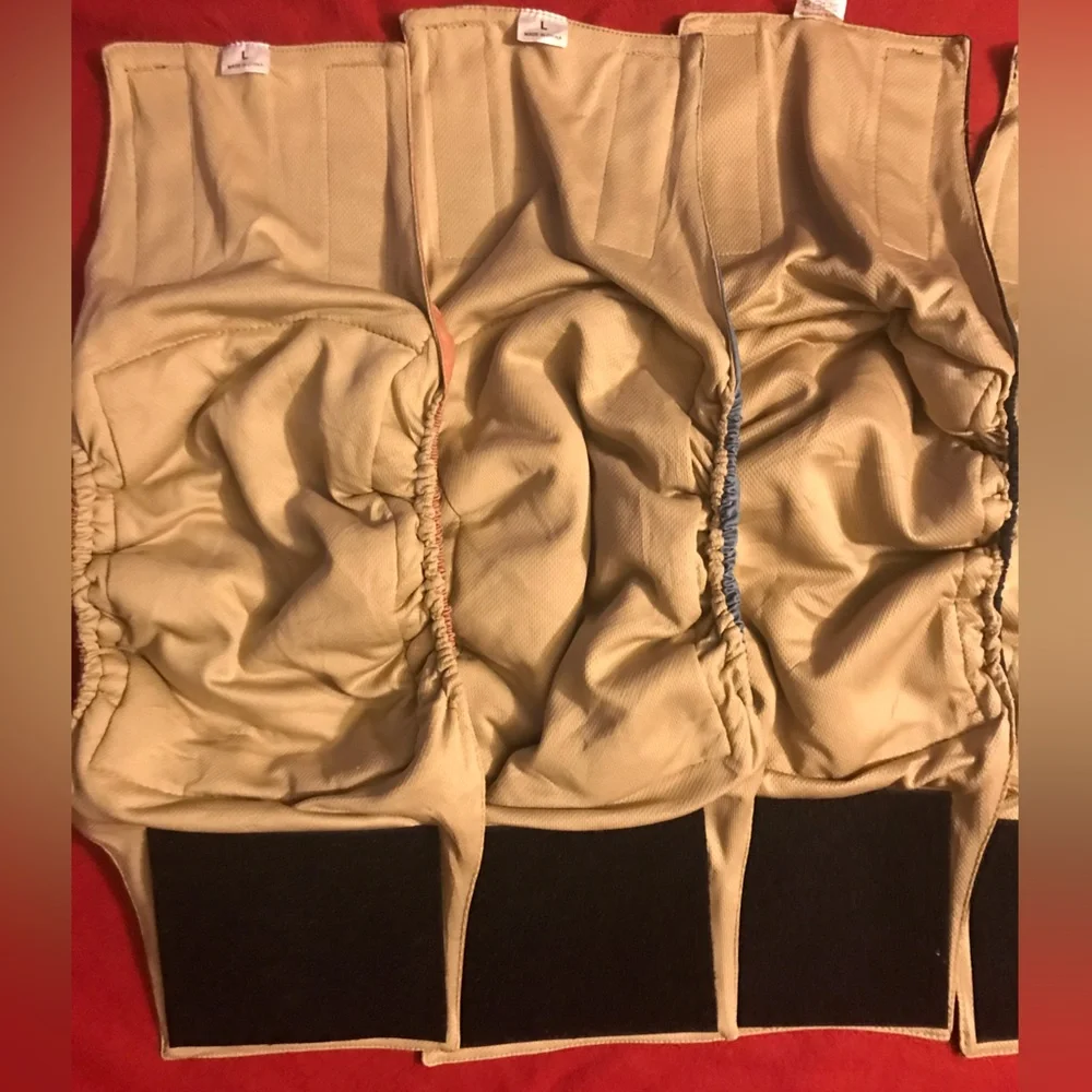 NEW Set of 6 VUNCESSIN Reusable Belly Bands